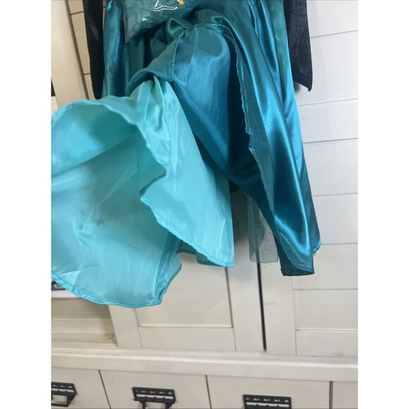 Disney Frozen Queen Anna Deluxe Child Dress Up Costume With Cape Size XS 3T-4T - Picture 4 of 4